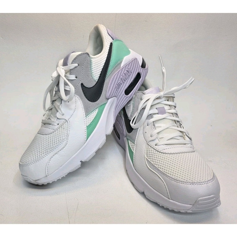 Womens Size 10 Nike Air Max Excee Running Shoes White Teal Purple CD5432-113